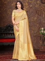 Cotton Silk Beige Festival Wear Weaving Saree